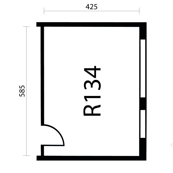 Büro 134 | 25,45 m²